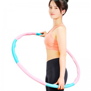 Wholesale Hula Fitness Gym Detachable Hoop massage hoop