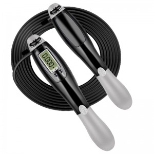 Jump Rope, Digital Weight Calories Time Setting Skipping Rope with Counter for Indoor and Outdoor Exercise