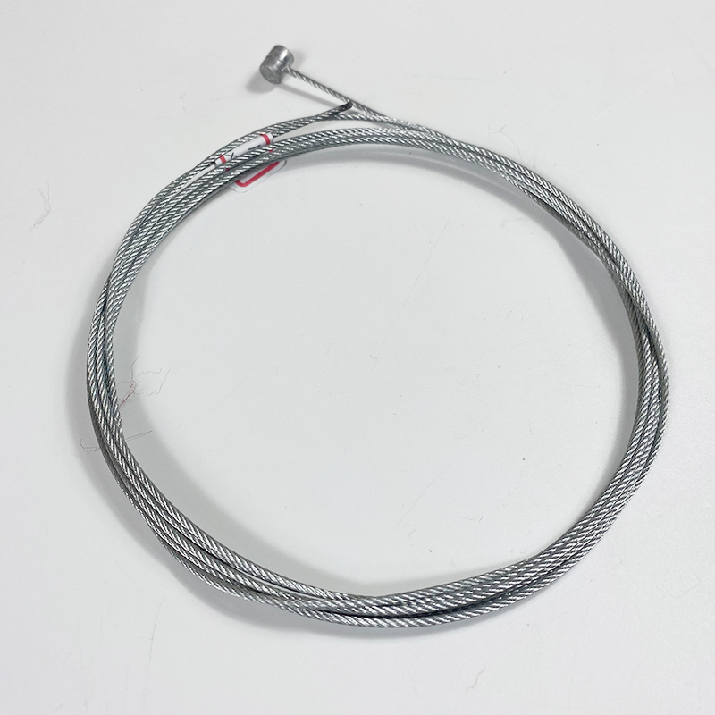 7*7  Brake cable Motorcycle Control cable galvanized steel wire rope with Zinc Alloy end head Featured Image