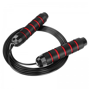 Wholesale Fitness Gym Handle Steel Wire Jump Rope Speed Rope Skipping