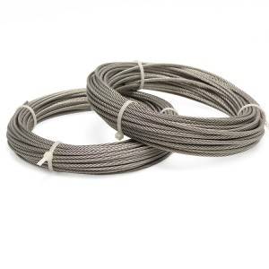 1.5mm Stainless Steel  Wire Rope 7×7 clothesline wire cable