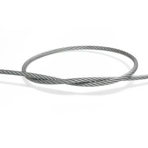 Galvanized steel wire rope  Fiber core /metal Core