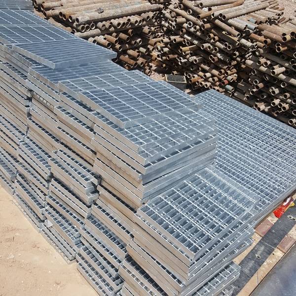 Paneles de reixa de pisos metálicos de pasarela galvanizado Reixa plana de aceiro
