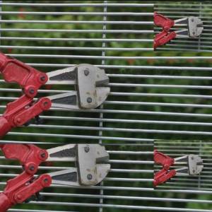 Wholesale Dealers of 358 Security Fence - 356 358 Anti Climb Security Mesh Welded Fencing Trellis – Weijia