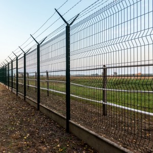 3D welded wire mesh fence