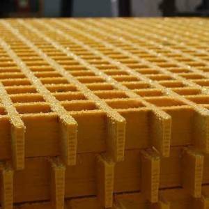 One of Hottest for Gi Grating - Non slip insulated gritted top molded fiberglass grating frp grp panel – Weijia