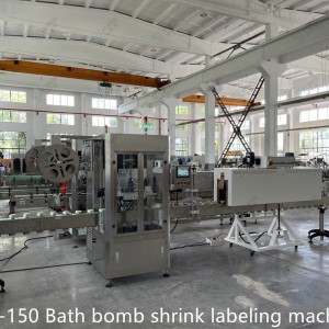 FRS-150 Bomb Bath Shrink Sleeve Machine Wrap