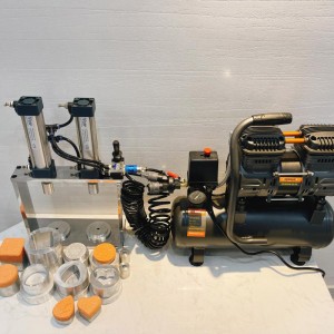 FRS-2/4 Pneumatic Bath Bomb Press ម៉ាស៊ីន