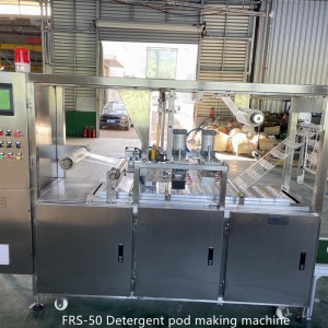FRS-50 Detergent Powder Liquid Pod Making Masini