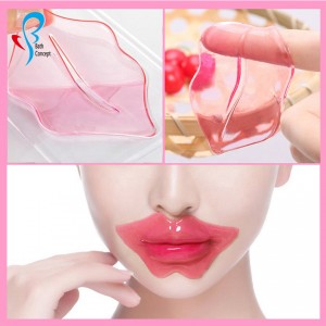 Crystal Lip Masks Pink Collagen Lip Pads for Moisturizing, Remove Dead Skin, Anti-Wrinkle, Anti-Aging, Hydrating and Plump Your Lips