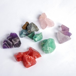 Factory hot selling luxury natural scented crystal stone Use essential oil Healing Aromatherapy crystal stone set