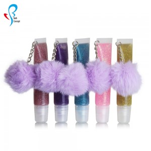 Shimmer Glossy Lipgloss Set 4PCS Nourishing Plumping Lip Gloss Glitter & Shinny Non-Sticky Liquid Lipstick for Girls and Women