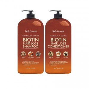 DHT Anti Hair Loss Biotin Hair Growth Shampoo and Conditioner Set  For Men and Women