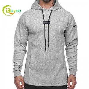French Terry Pullover Heren Hoodie