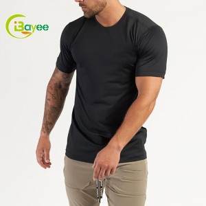 Männer Héich Qualitéit Quick Dry Fitness T-Shirt