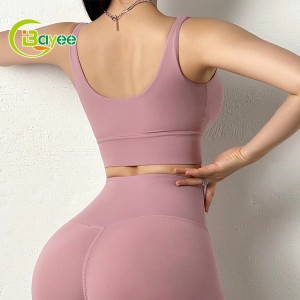 Custom Women's Lulu Fabric Yoga Sports Bra