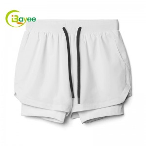 Custom Summer Men's Breathable Fitness Shorts