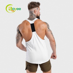 Muscle Y Back Stringer-vest voor heren