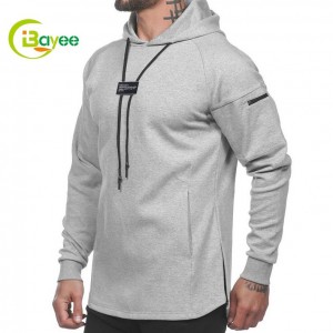 French Terry pullover heren hoodie