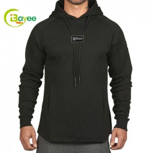 French Terry Pullover Heren Hoodie
