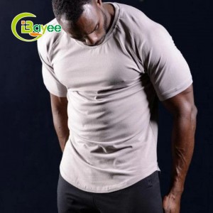 Kortærmede fitness-t-shirts til mænd