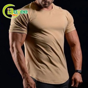 Gym Fitness T-shirts met korte mouwen voor heren