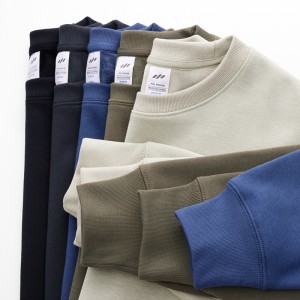 ເສື້ອຢືດ Cotton Fleece Sweatshirt ຜູ້ຊາຍ