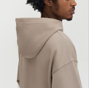 Naka-customize na Drop Shoulder Pullover Hoodies ng Lalaki