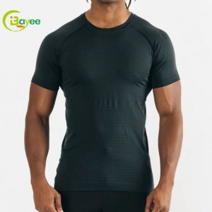 Training Compression Muscle Fitness Gym Tshirt