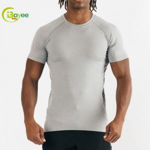 Training Compression Muscle Fitness Gym T Shirt