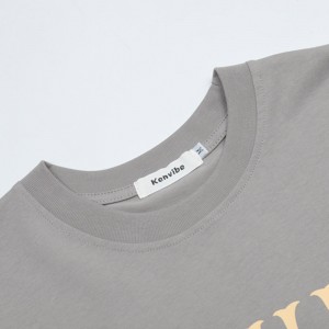 Black Personalized Printing Logo T shirts