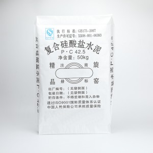25kg 50kg Yas PP Woven Hnab Cement Packing v...