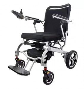 Peso ligero desactivar el uso de silla de ruedas eléctrica de pequeña potencia en venta