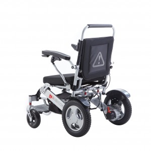 Fauteuil roulant électrique pliant portatif léger handicapé manuel