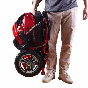 Roue intelligente pliable scooter électrique batterie au lithium scooter de mobilité fauteuil roulant 4 roues