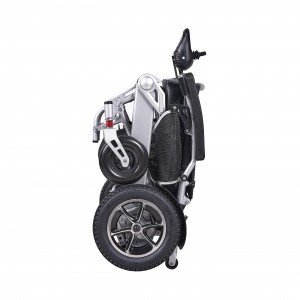 EA5521 Elektromagnetischer Bremskraft-Klappbarer tragbarer elektrischer orthopädischer Rollstuhl