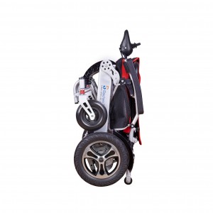 Cadeira de rodas elétrica dobrável motorizada com mobilidade para equipamentos médicos deficientes