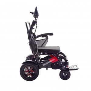 baichen Tıbbi Ekipman Alüminyum Katlanır Taşınabilir Elektrikli Tekerlekli Sandalye