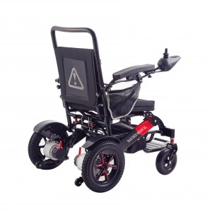 baichen Medical Equipment Aliuminis sulankstomas nešiojamas elektrinis invalido vežimėlis