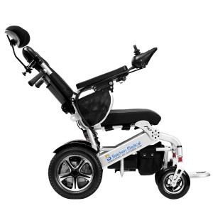 Baichen fauteuil roulant électrique pliable motorisé et automatique, le moins cher, pour handicapés