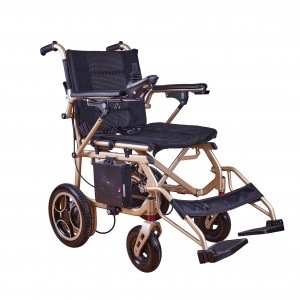 Sammenklappelig medicinsk ældrestol Kina elektrisk kørestol
