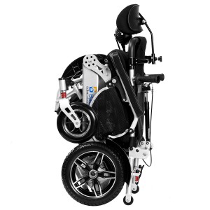 Amazon zusammenklappbarer, automatischer, elektronisch motorisierter Elektrorollstuhl, leichte Power-Aluminium-Rollstühle