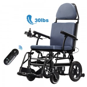Складная инвалидная коляска с литиевой батареей для самолетов