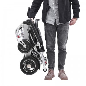 Modern tasarıma sahip çift çıkarılabilir Pilli Tekerlekli Sandalye
