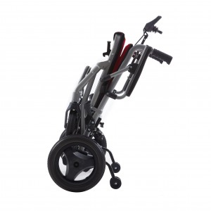Madaling Dalhin ang Aluminum Alloy Electric Motor Powered Wheelchair
