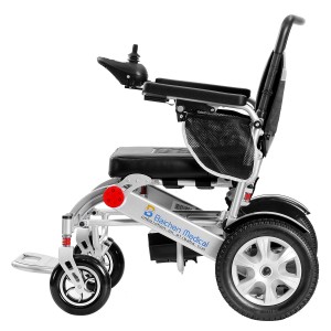 Легкая складная регулируемая мобильная инвалидная коляска для ухода на дому