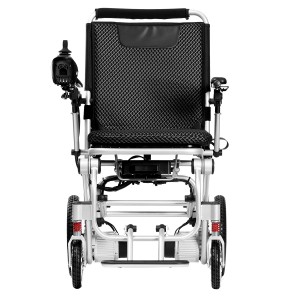 Ľahký skladací elektrický invalidný vozík s lítiovou batériou 360 W