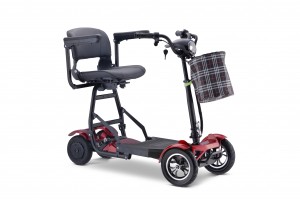 Ny billig voksen bærbar lithium elektrisk sammenfoldelig mobilitetsscooter elektrisk 4-hjulet handicapscooter