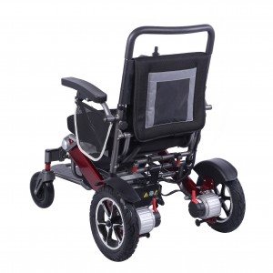 Verstellbare Armlehne, Rückenlehnengriff, Bremse, Aluminium, zusammenklappbar, manueller/elektrischer/elektrischer Rollstuhl