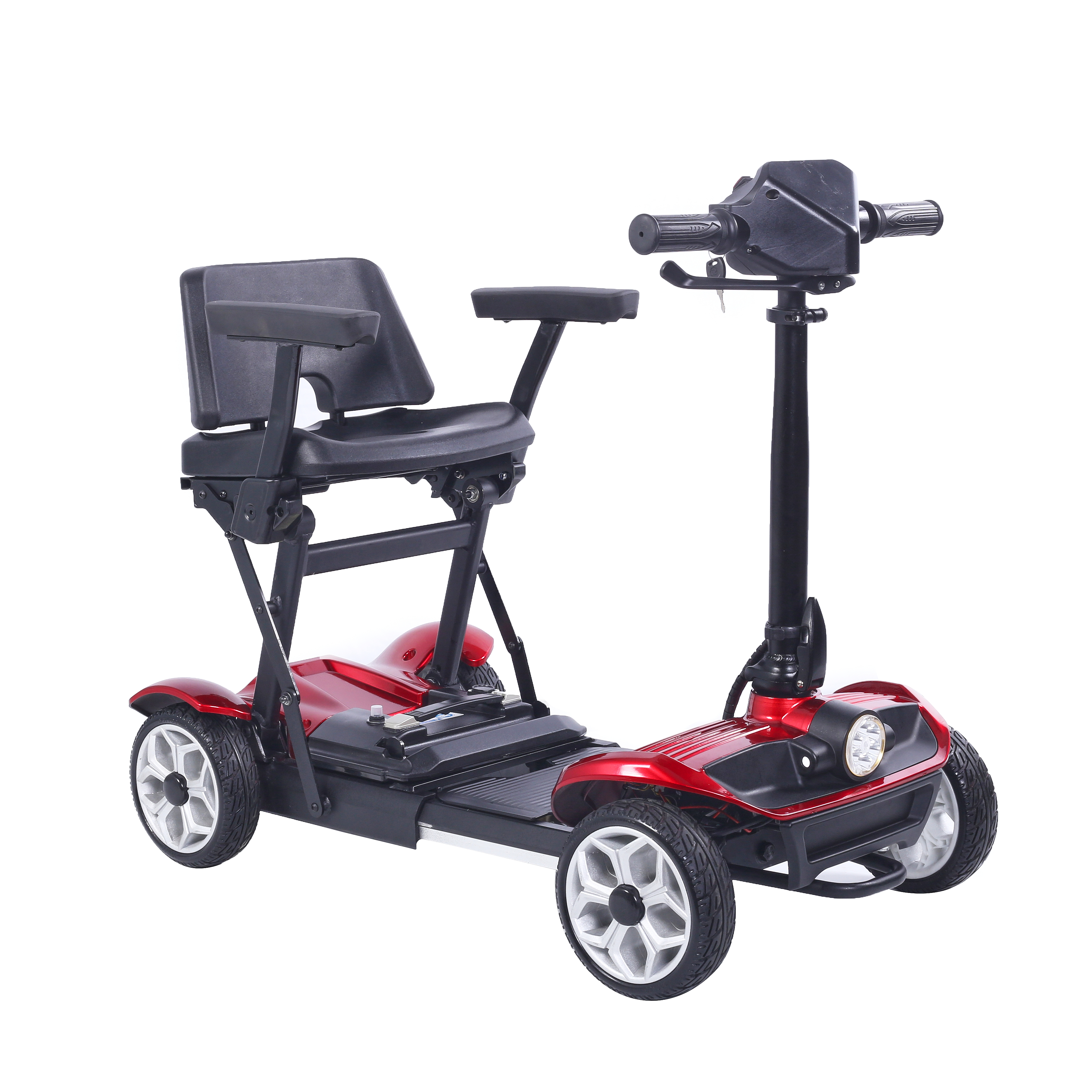 Scooter elétrico portátil dobrável para idosos deficientes mobilidade scooter